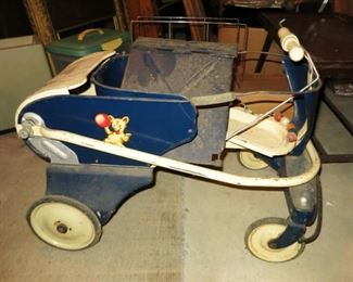 vintage child's stroller