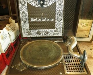 Antique turn table Mellotutone