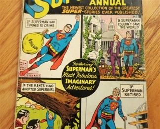 1964 Superman Annual 80 pg Giant comic book