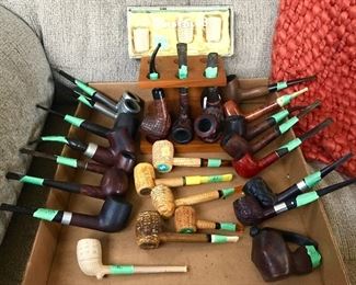 Vintage pipe collection 
