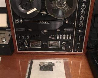 Sony 3 Motor Stereo Tape Recorder TC-730
