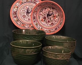 Kitchen ceramic bowls