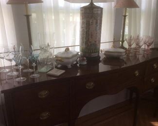 Kindel Mahogany Sideboard