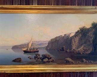 NUMEROUS FRAMED OILS-THIS ONE AND ANOTHER  BY A. LAVOLPE