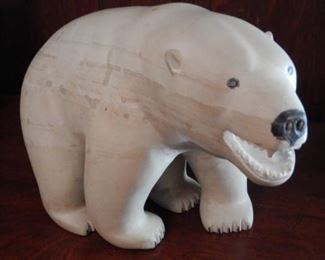 LARGE INUIT CARVING