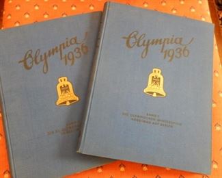 TWO VOLUMES OF 1936 OLYMPICS