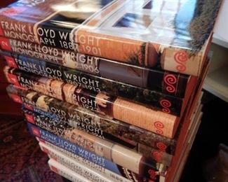 12 VOL SET OF FRANK LLOYD WRIGHT