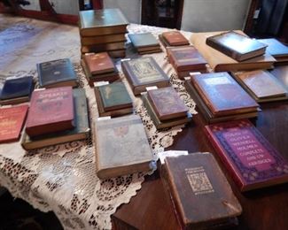 LEATHER BOUND BOOKS