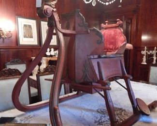 SPECTACULAR ANTIQUE SLED