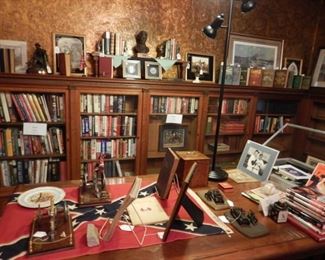 PRESIDENTIAL AND MILITARY GROUPS INCLUDING BOOKS, BUSTS, MEMORABILIA AND MORE