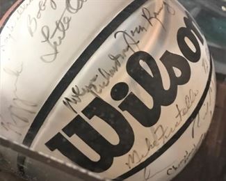 Signed Basketballs