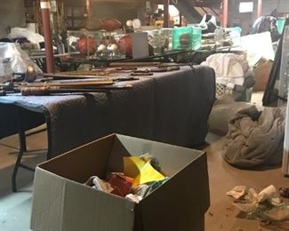 Many boxes still not unpacked