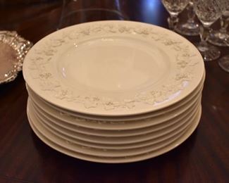 Wedgewood dinner plates