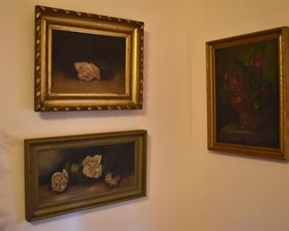 Antique still life paintings