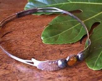 Antique sterling headband, tiara