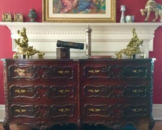 French dresser and Savitt Francis oil painting 