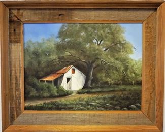 Small painting by Bonnie Leddeke