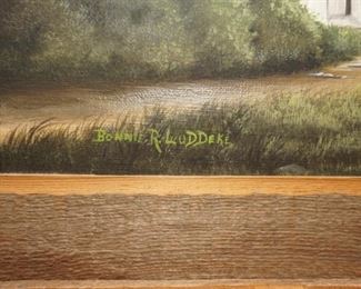 Small painting by Bonnie Leddeke
