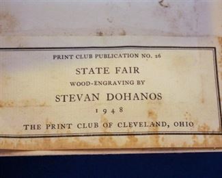 Steven Dohanos "State Fair" art print from 1948