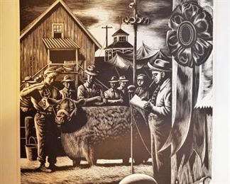 Steven Dohanos "State Fair" art print from 1948