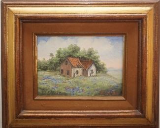 Small Texas painting