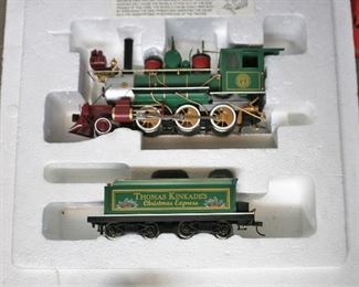 Thomas Kinkade HO gauge engine