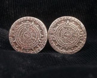 Men's sterling cufflinks
