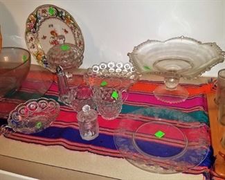 Vintage and antique glass