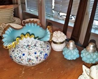 Antique glassware