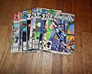 The Punisher Series Comic Books, 1987-89