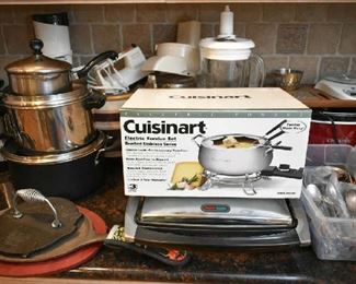 COOKWARE, SMALL APPLIANCES