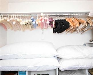 HANGERS, BED PILLOWS