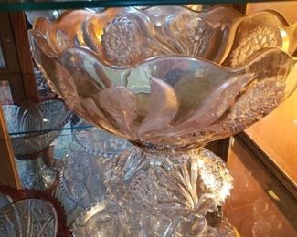 A punch bowl extravaganza collection..there are over a 1000 punch bowls..