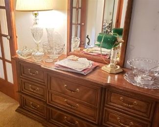 Credenza Dresser with Mirror