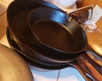 Wagner and Lodge and other Cast Iron Pieces
