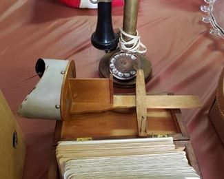 Antique Viewer - Vintage Telephone