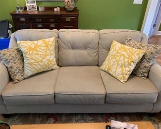 Three-seater sofa. 2 years old.