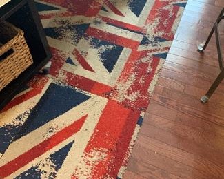 Union jack flag pattern FLOR tile (can be configured in multiple ways). 12 tiles total.