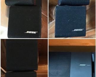 5 Bose speakers 