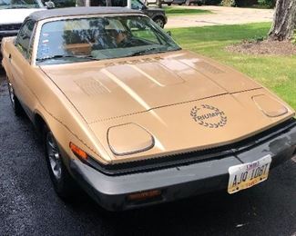 1980 Triumph TR7 Convertible - 34k miles. Fun little car!