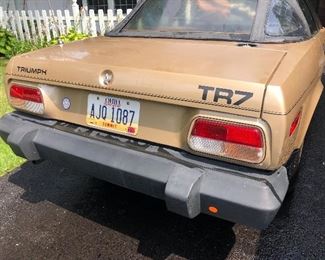 1980 Triumph TR7 Convertible - 34k miles