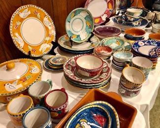 Italian Solimene - Vietri - Dishware