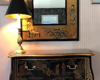 Drexel Japanned Chest of Drawers