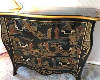 Drexel Japanned Chest of Drawers