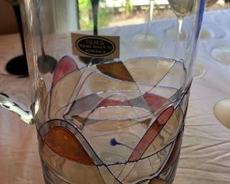 Handmade in Romania Glass