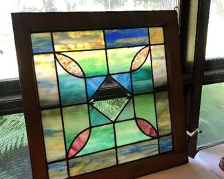 Square stained glass