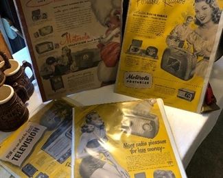 Early advertisements