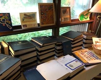 Extensive stamp collection