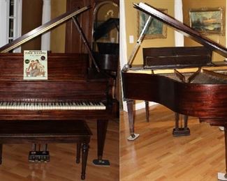 Packard Piano Company 1920-40's Baby Grand Piano