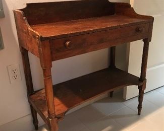 Antique dry sink 